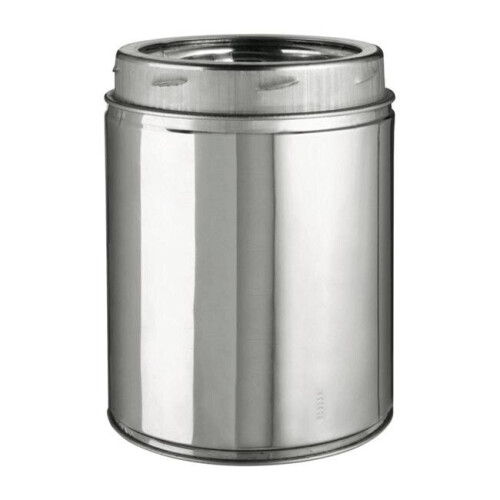 6 x 12 in. Stainless Steel Chimney Pipe