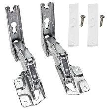 Integrated Hettich Door Hinge Pair for AEG/Electrolux/Zanussi/Tricity Bendix Fridge Freezer 3362-3363 5.0 41,5 (04-SGZ-495) Premium Replacement Kit