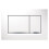 Dual Flush Plate, Sigma - White & Polished Chrome 1