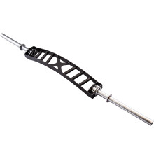 GYM MASTER Olympic Cambered Multi Grip Football | Swiss Bar in Gunmetal