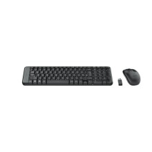 Logitech Wireless Combo MK220 keyboard RF Wireless QWERTY Greek Black