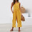 Long Wide Leg Strappy Jumpsuit 4