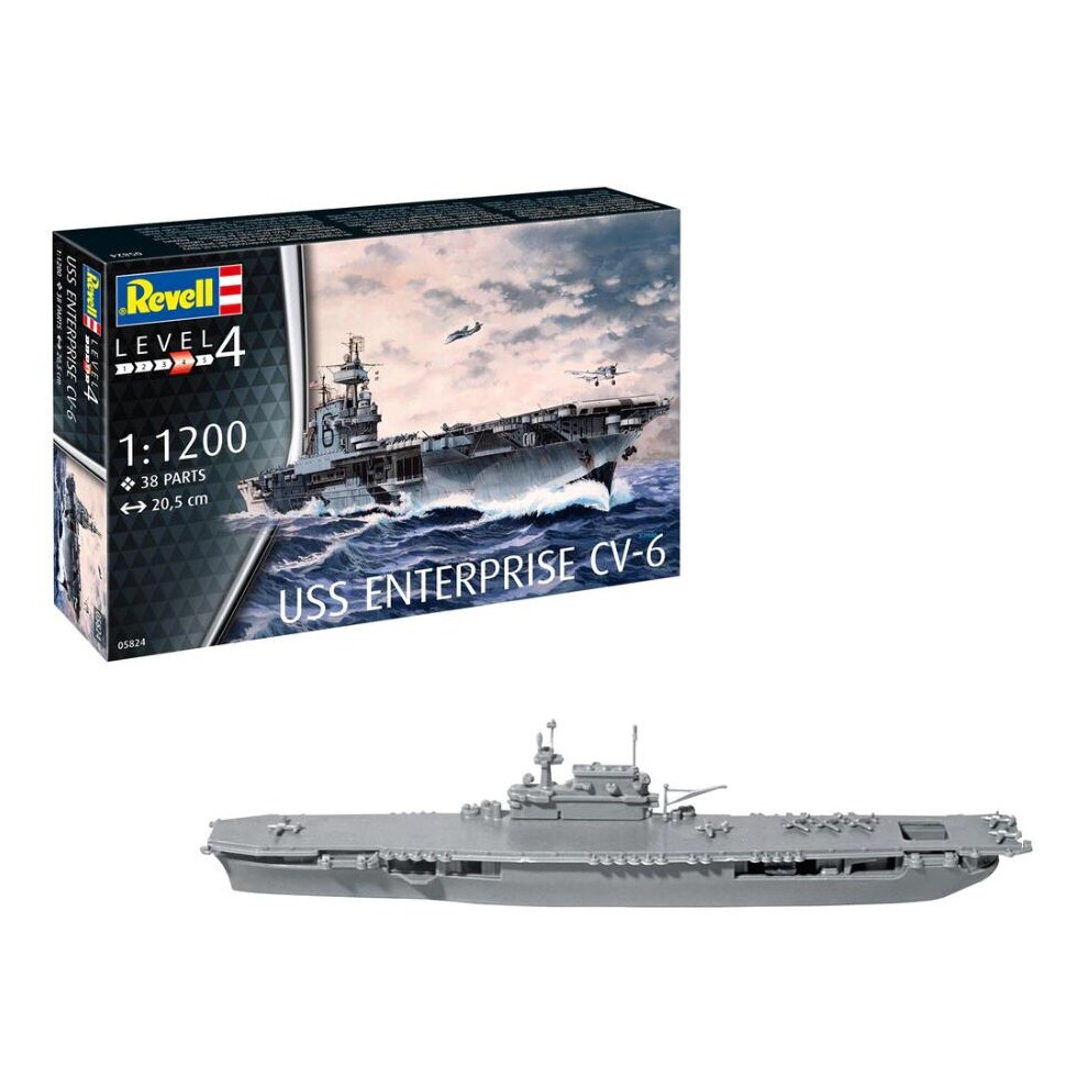 05824 USS Enterprise 1:1200 Model Kit