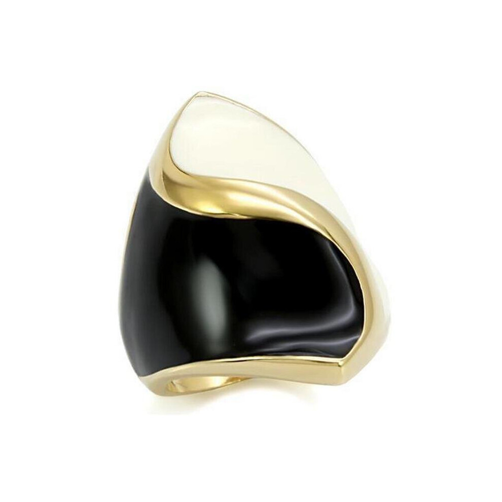 Gold Brass Ring with No Stone, Size 5-image-OPC-PB6V26M-NEW