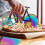 Bicycle Pizza Cutter Stainless Steel Bike Pizza Slicer With Pizza Shovel 3