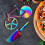 Bicycle Pizza Cutter Stainless Steel Bike Pizza Slicer With Pizza Shovel 4