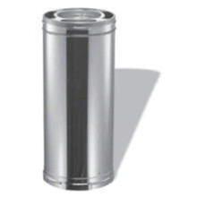 M & G Duravent 6DP-09 6 Inch x 9 Inch Dura-Vent Dura/plus Length Inner Liner 430-alloy Stainless Galvanized Outer Wall