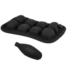 (Black) Airbag Mouse Pad Wrist Support Ergonomic Mouse Pad With Air Pump For Laptop Pc