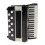 (Black) Mini Accordion Model Realistic Musical Instrument Model With Storage Box 1
