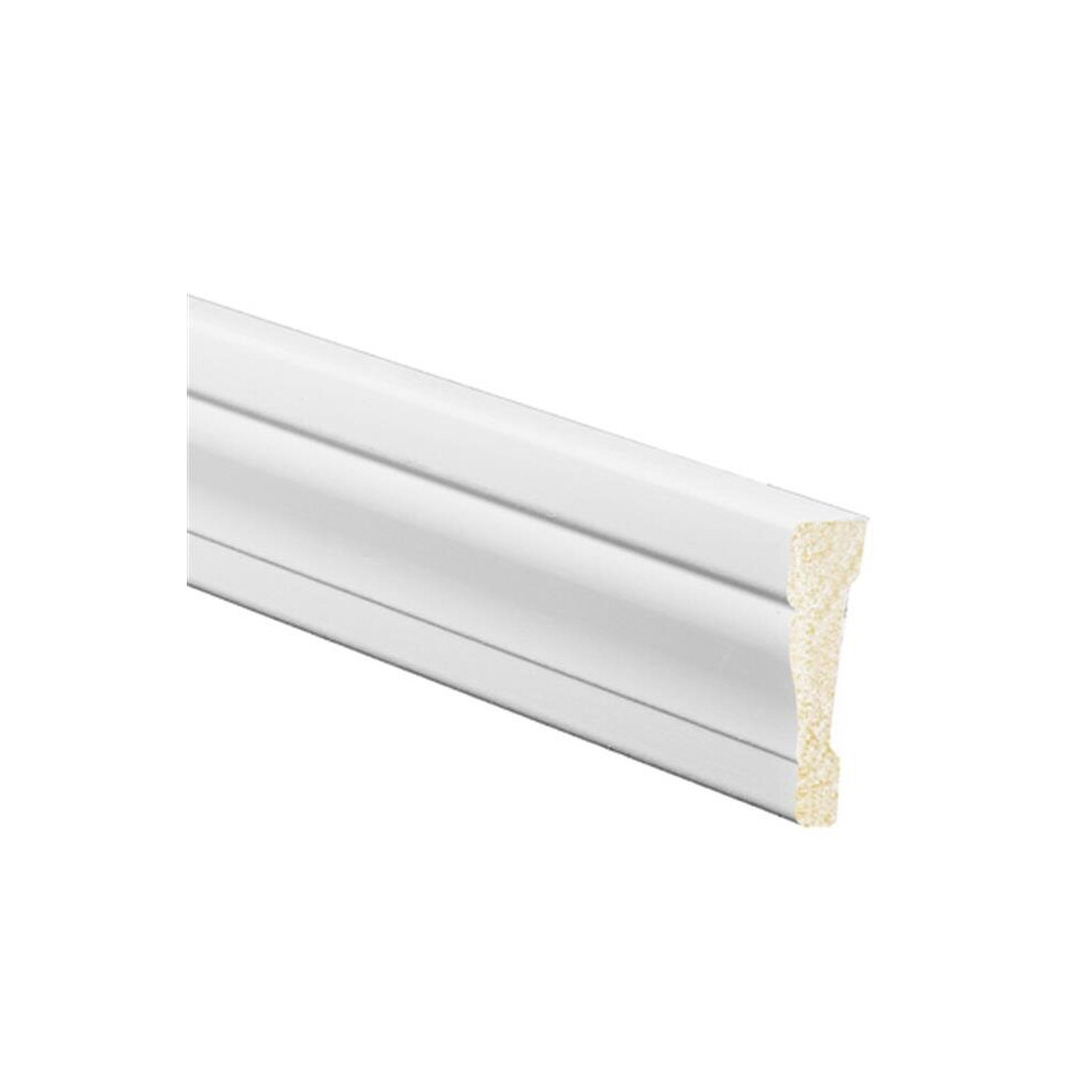 7 ft. White OG Casing Molding