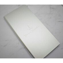 (Silver) Slim Travel Smart Powerbank 10000mAh Dual Charging
