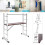 Multi Purpose Working Scaffolding Ladder Working W/Wheels Platform 1