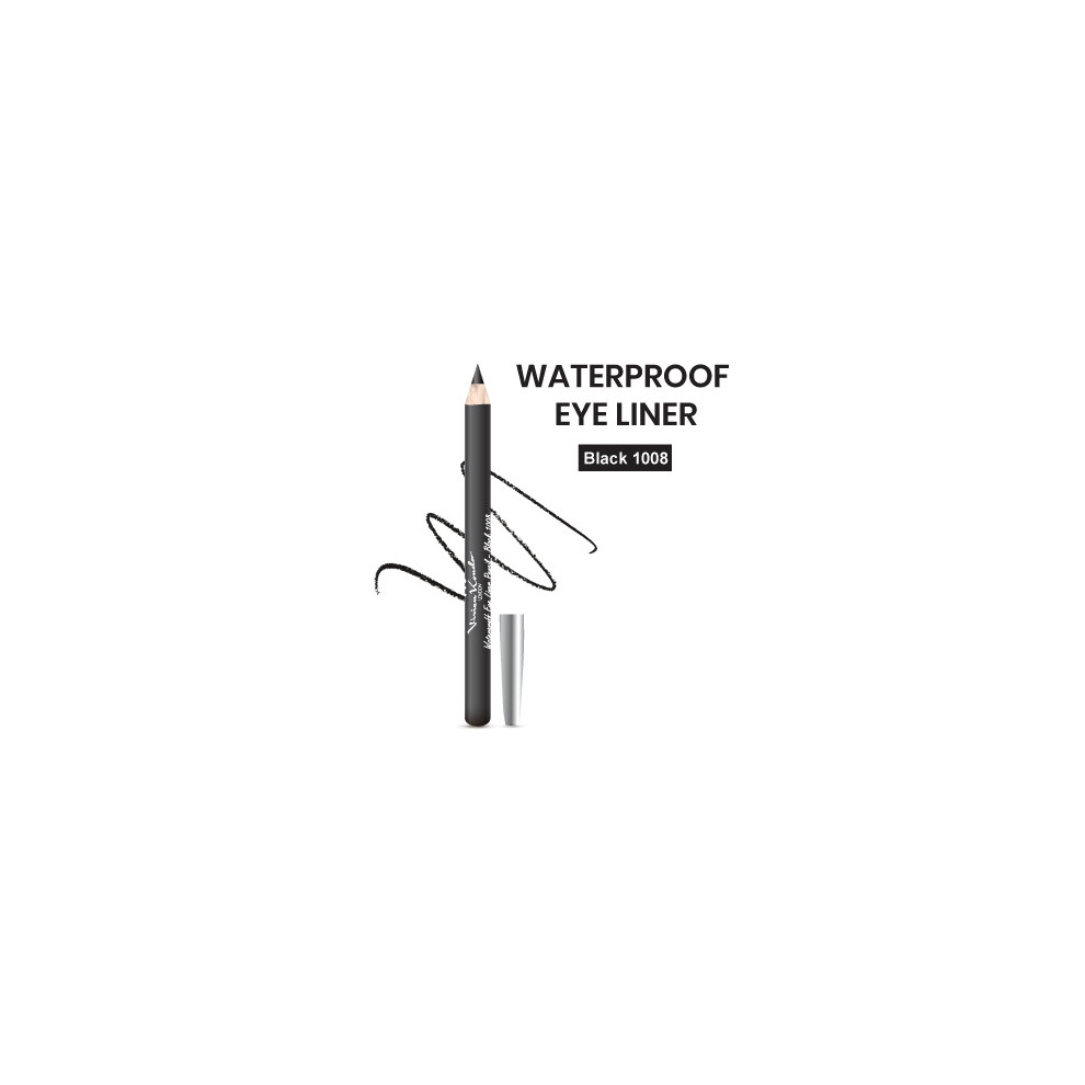 Vivien Kondor London Black Waterproof Eyeliner Pencil Long Lasting Finish