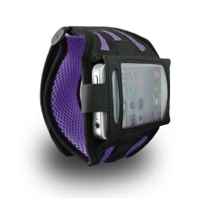 (Purple) Waterproof Phone Jogging/Gym Armband for Iphone 13 &14