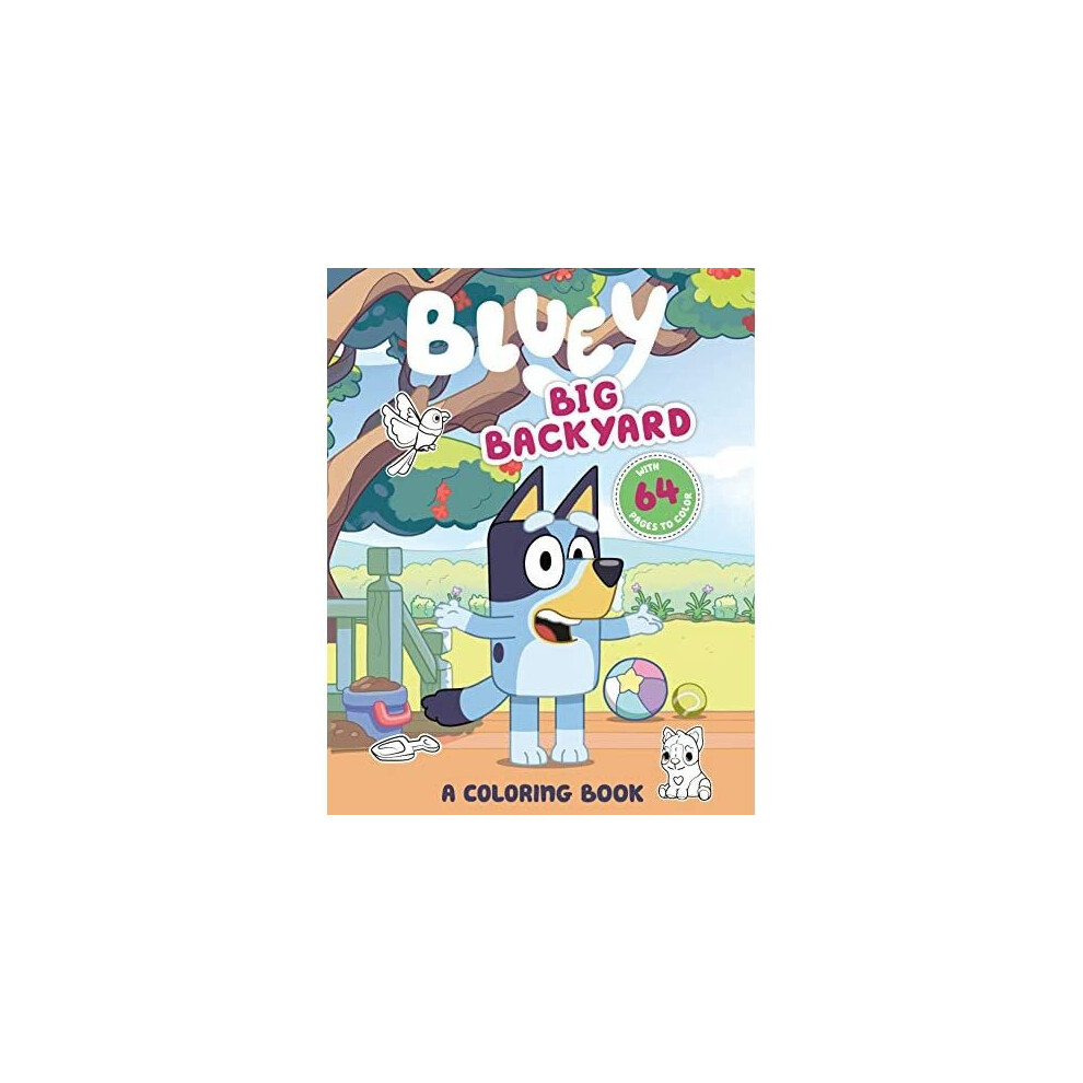 Big Backyard: A Coloring Book (Bluey) - Licenses, Penguin Yo - Paperback / sof -