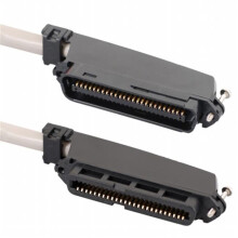ICC ICPCSTFM15 Female To Male 50 Pin Telco connectors CAT 3 Telco cabl
