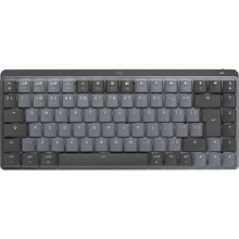 Logitech MX Mini Mechanical for Mac keyboard Bluetooth QWERTY UK English Graphite, Grey
