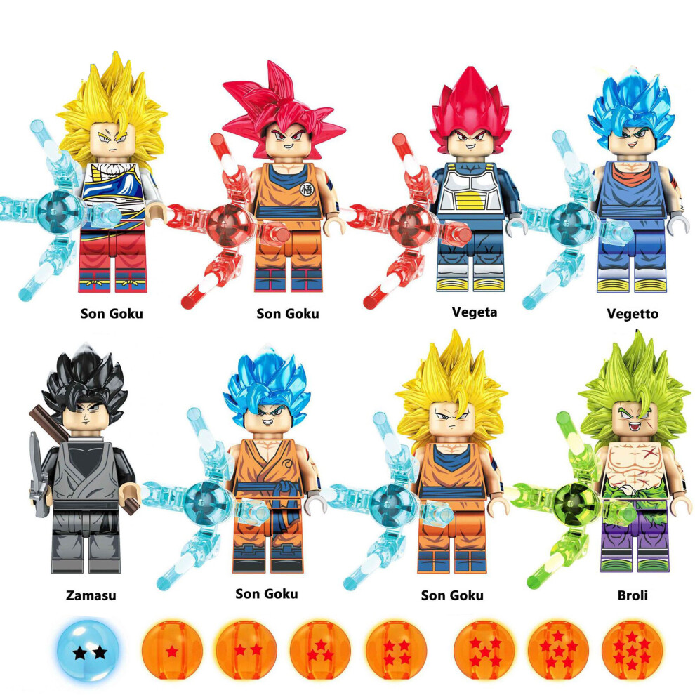 16PCS A B 16PCS Dragon Ball Mini figure Building Blocks Fit Lego Kids Toys on OnBuy