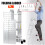 4.7M Folding Ladder Extendable with Platform Scaffold Ladder 1