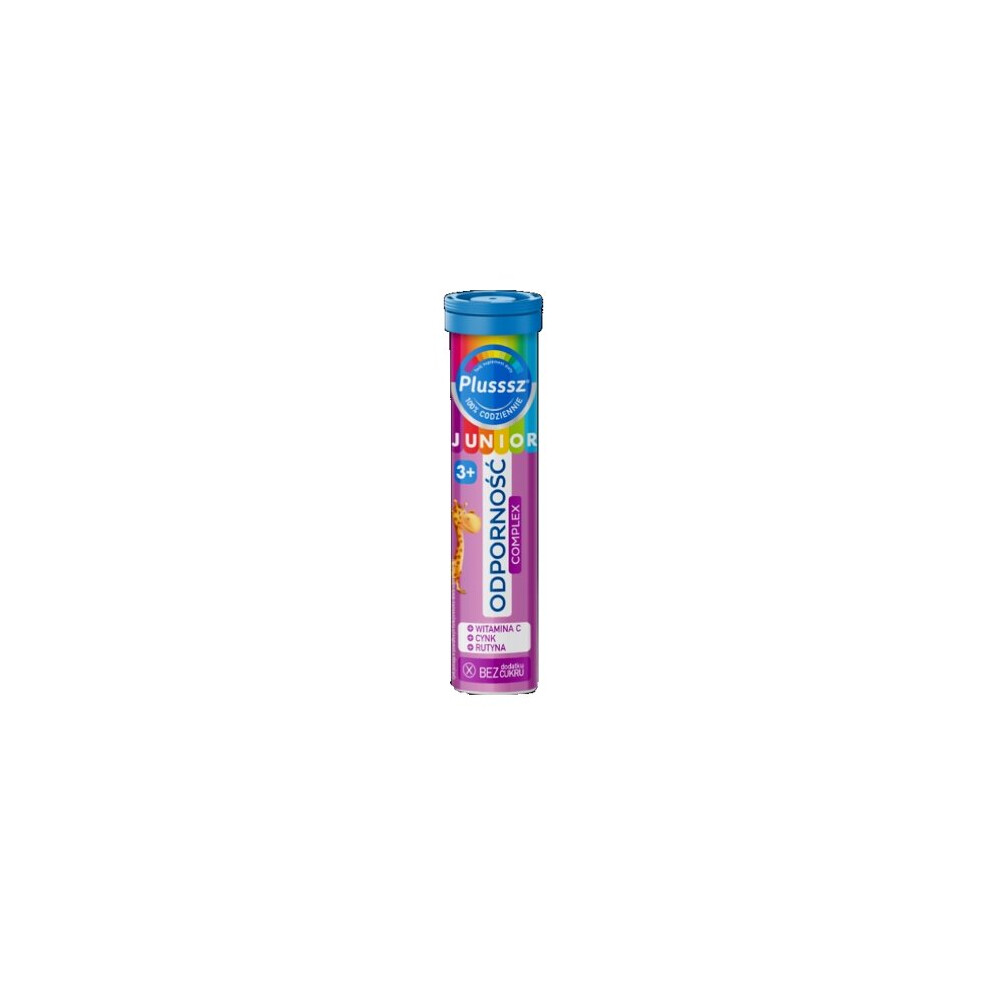 Polski Lek Plusssz Junior Resistance Complex - Effervescent Tablets Size 20