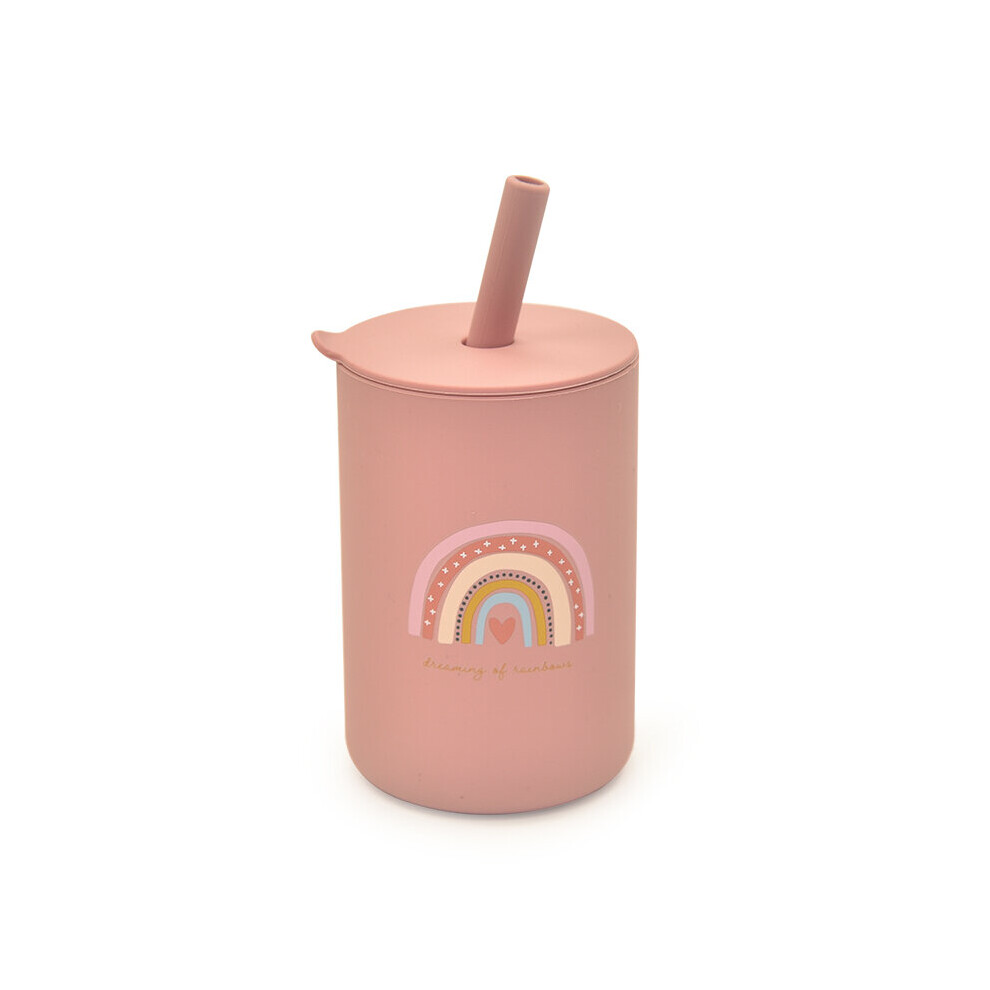 Kids Water Bottle Baby Training Cup Toddler Sippy Cup Straw Non Spill Kidoz