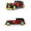 (Red) Bluetooth Vintage Classic Music Car Shaped Speaker 1