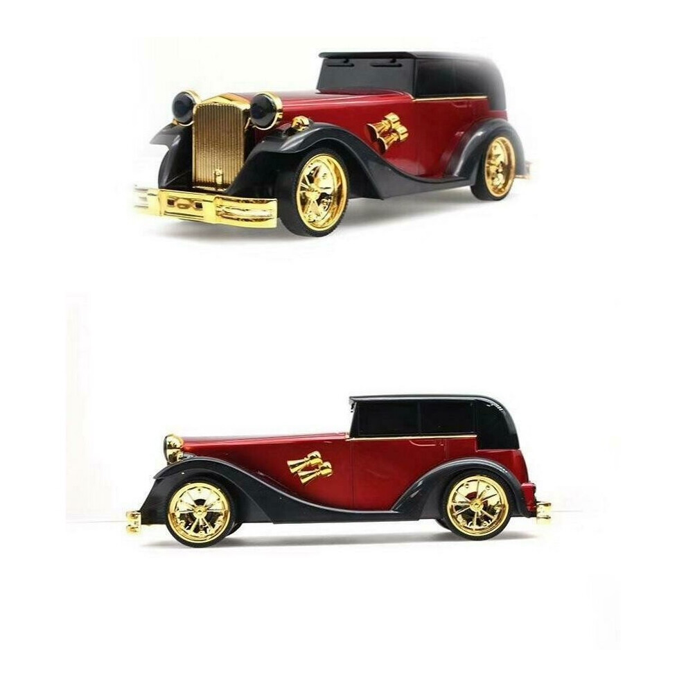 (Red) Bluetooth Vintage Classic Music Car Shaped Speaker-image-OPC-PB6WCVY-NEW
