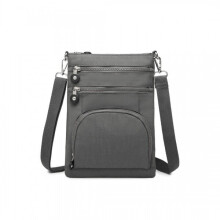 CASUAL MULTI POCKET RFID BLOCKING CROSS BODY BAG