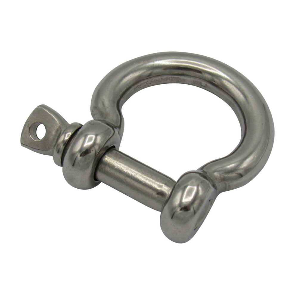 Stainless Steel Bow Shackle 10Mm With Screw Collar Pin 600988491960
