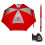 Team Golf  Ohio State Buckeyes 62 in. Double Canopy Umbrella 1