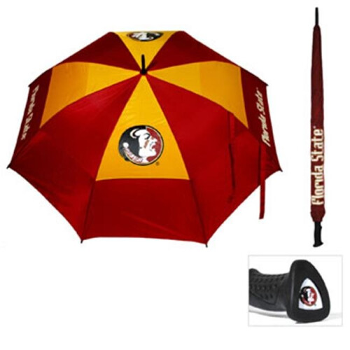Team Golf  Florida State University 62 in. Double Canopy Umbrella