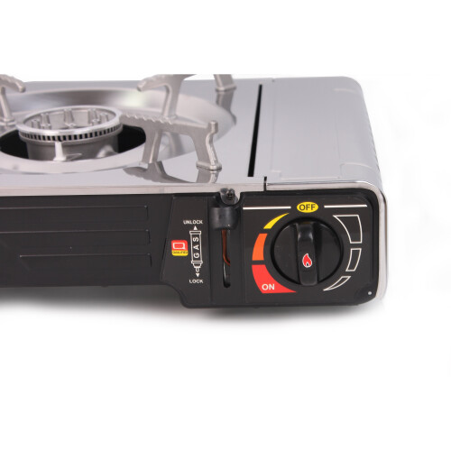 (Gas Stove Only) NJ SG2 Camping Gas Stove Portable Butane BBQ + Grill