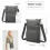 Miss Lulu CASUAL MULTI POCKET RFID BLOCKING CROSS BODY BAG 4