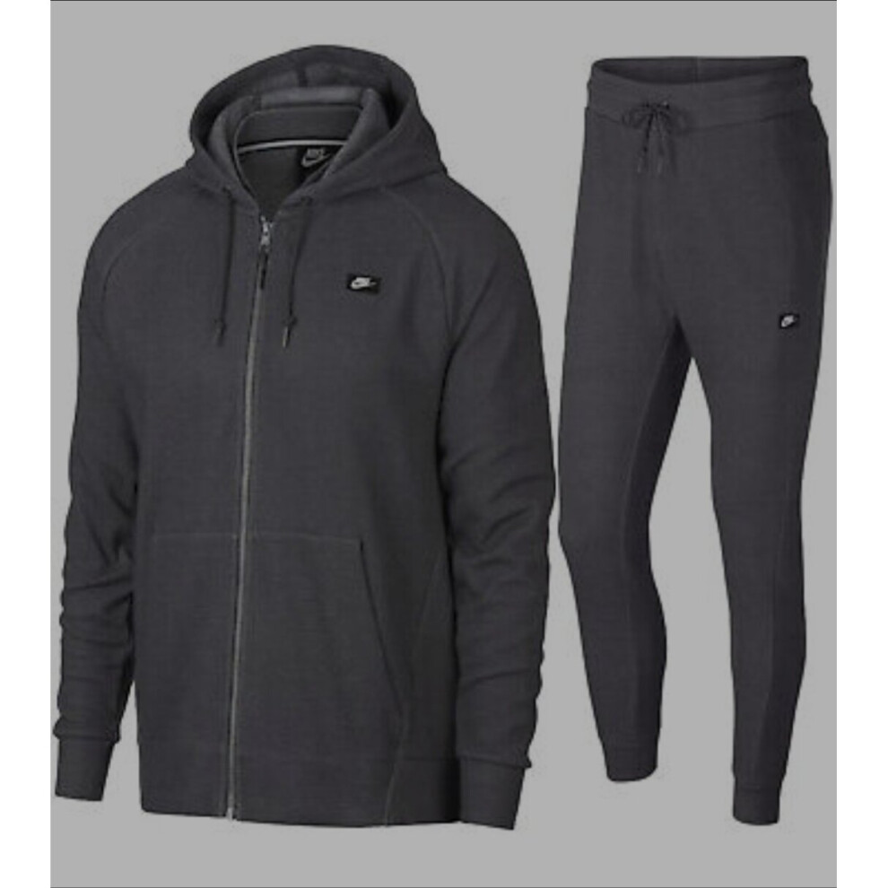 (Grey, Small) Men Nike Air NSW Optic Tracksuit