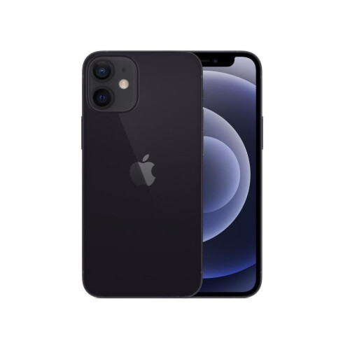 Refurbished Apple Apple Iphone 12 mini 4 GB + 64 GB Single SIM Black Smartphone
