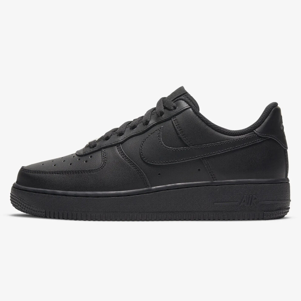 (Black, 4) Nike Air Force 1 Low '07 Womens Trainers