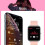 (Pink) Women Smartwatch for Android iOS Fitness Tracker 4