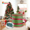 Vivo Christmas Decorations Storage Case Handle + 3 Light Holder Cards Oxford 600D UK 9