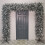 Samuel Alexander 8ft Indoor Flocked PVC Christmas Tree Arch with Snow Tips and Flat Top 1