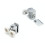 2 x Twin Top Shower Door Rollers/Runners/Wheels 22mm Wheel Diameter B3 1