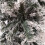 Samuel Alexander 8ft Indoor Flocked PVC Christmas Tree Arch with Snow Tips and Flat Top 3