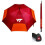 Team Golf  Virginia Tech University 62 in. Double Canopy Umbrella 1