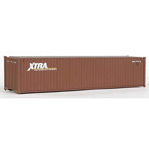 Walthers SceneMaster HO Κλίμακας Μοντέλο Xtra (Καφέ, Λευκό) 40' Κοντέινερ,949-8154 1
