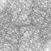 Puzzle Bgraamiens - Les Lignes - 1000 pi   ces Noir et Blanc Simple Mode D   fi Puzzles     Planche Bleue