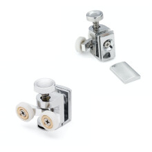 2 x B3 Bottom Shower Door Rollers/Runners/Wheels 18.2mm Wheel Diameter
