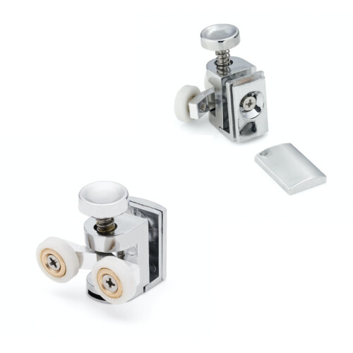 2 x B3 Bottom Shower Door Rollers/Runners/Wheels 18.2mm Wheel Diameter