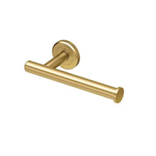 Gatco 4233 Latitude II European Toilet Tissue Holder, Brushed Brass