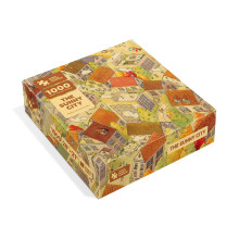 Rompecabezas de 1000 piezas The Sunny City de The Magic Puzzle Company Series One