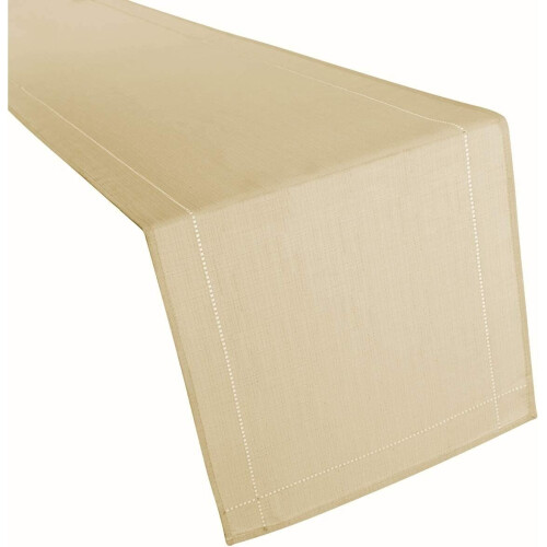 Gr8 Home (Latte) Polyester Table Runner Setting Tableware