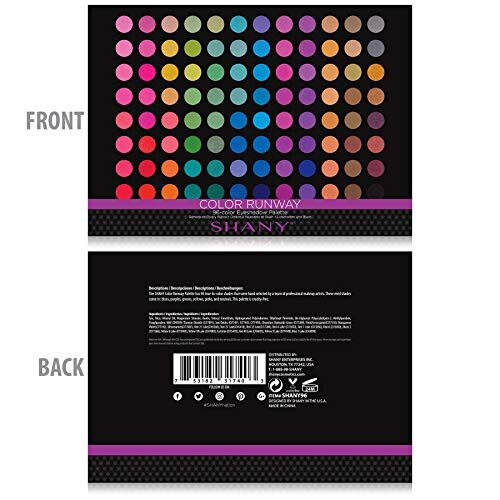 SHANY 96 Color Runway Matte Professional Makeup Eye shadow Palette 2